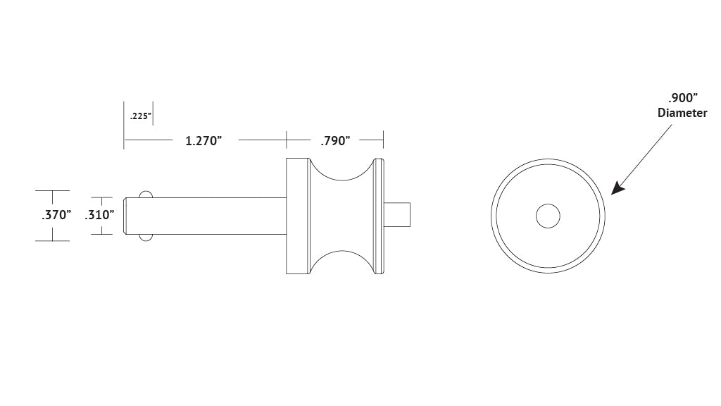 carvin-trx5000-goupille-rapide-acier-8-mm-900-lbs image 2