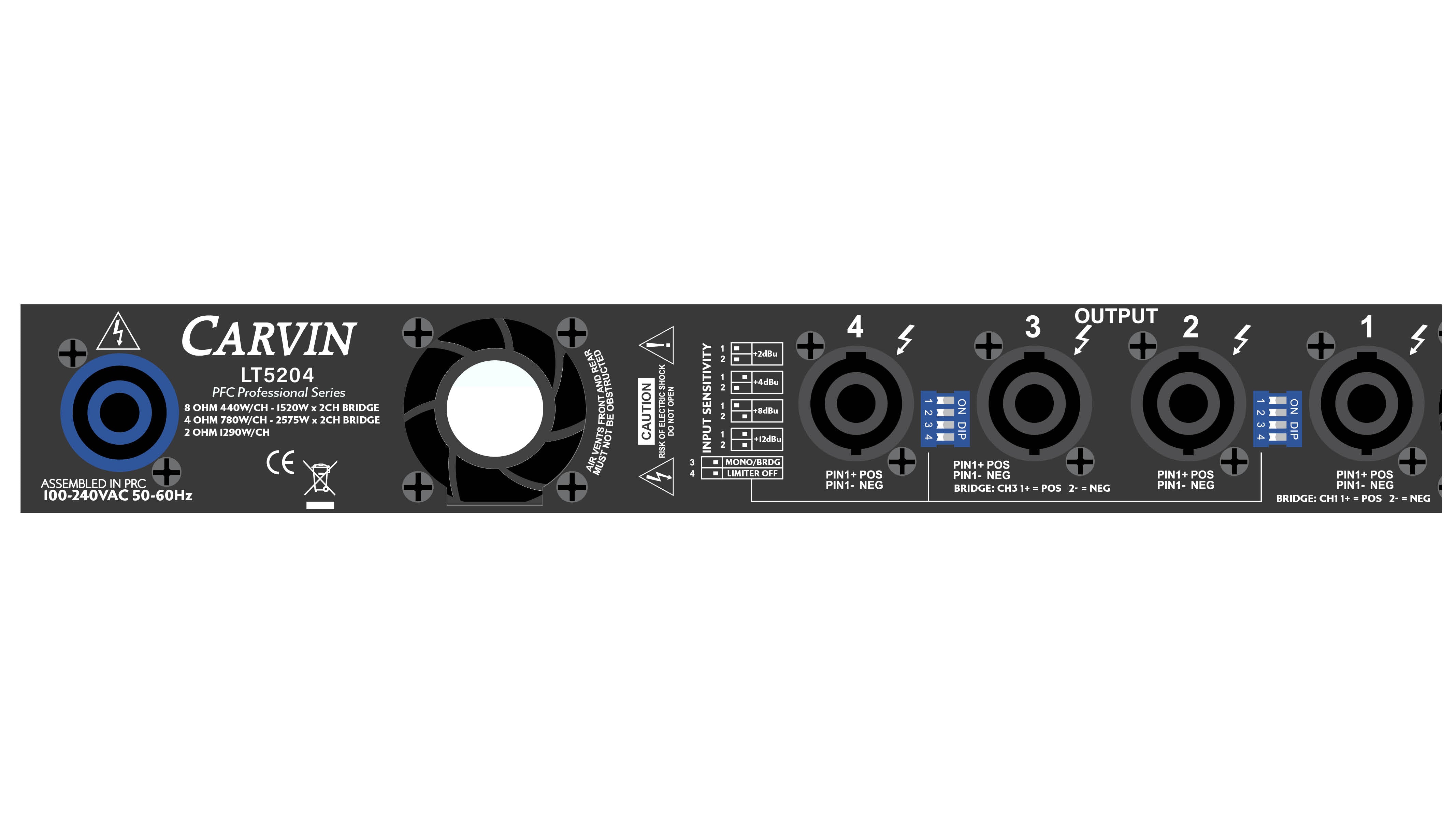 carvin-lt5204-amplificateur-sono-4-canaux-5150w-pfc image 4