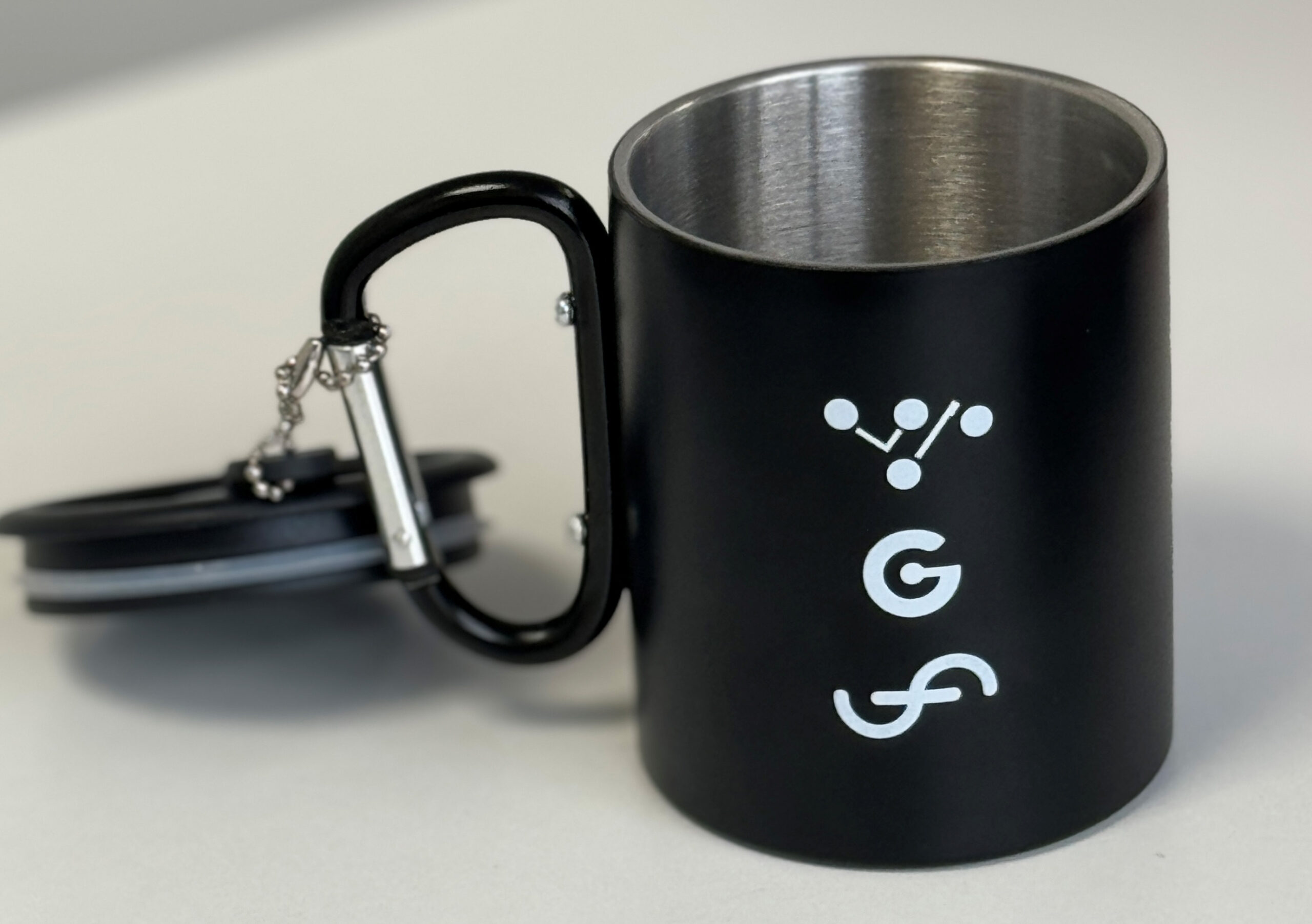 digico-mug-inox-noir-300-ml-mousqueton-carabiner image 4