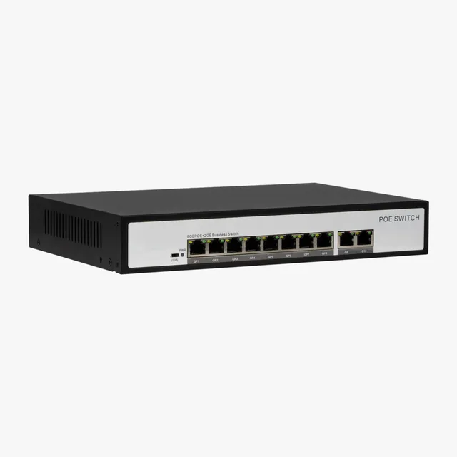 audiophony-poe10-250-switch-poe-8-ports-250w-dante image 1
