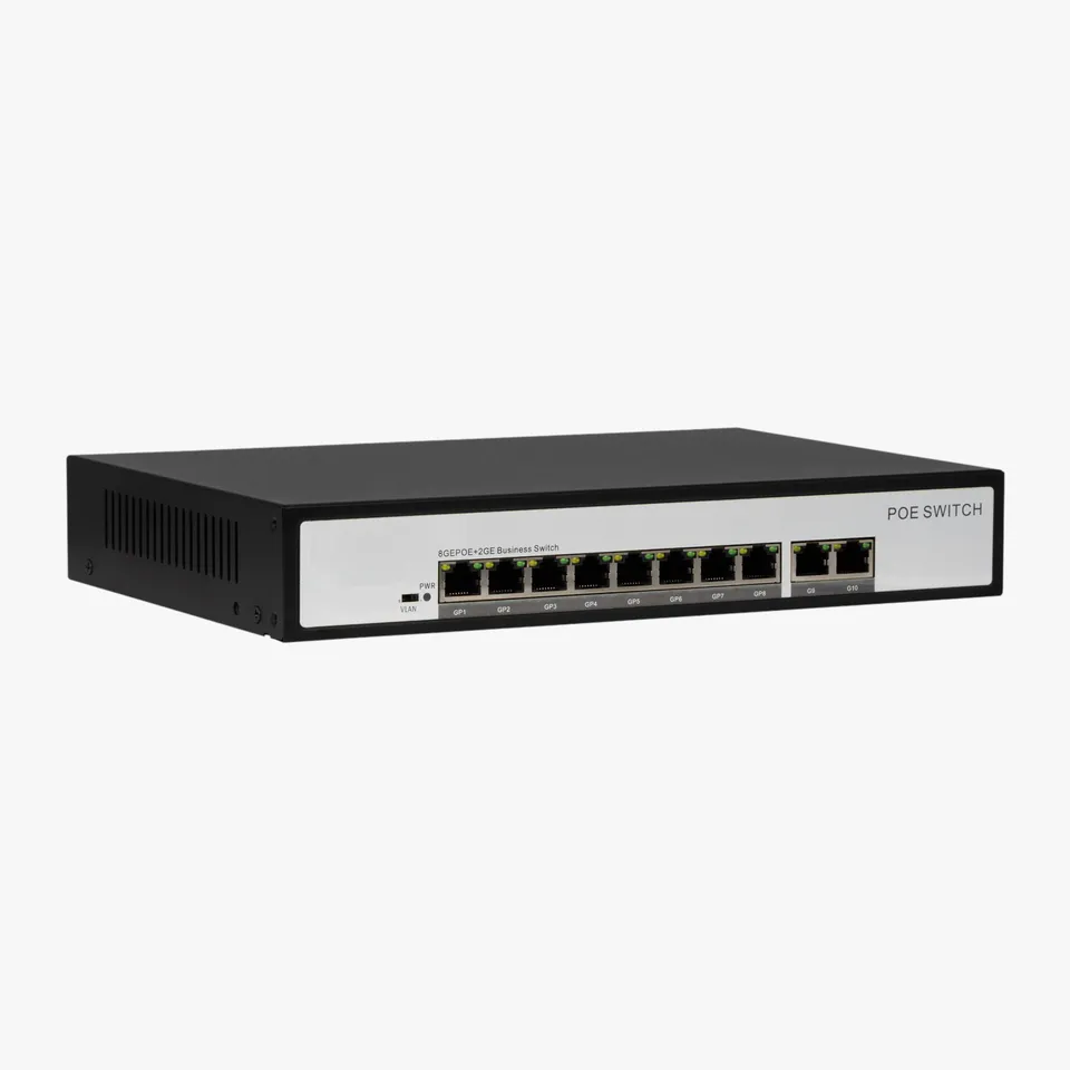 audiophony-poe10-250-switch-poe-8-ports-250w-dante image 1