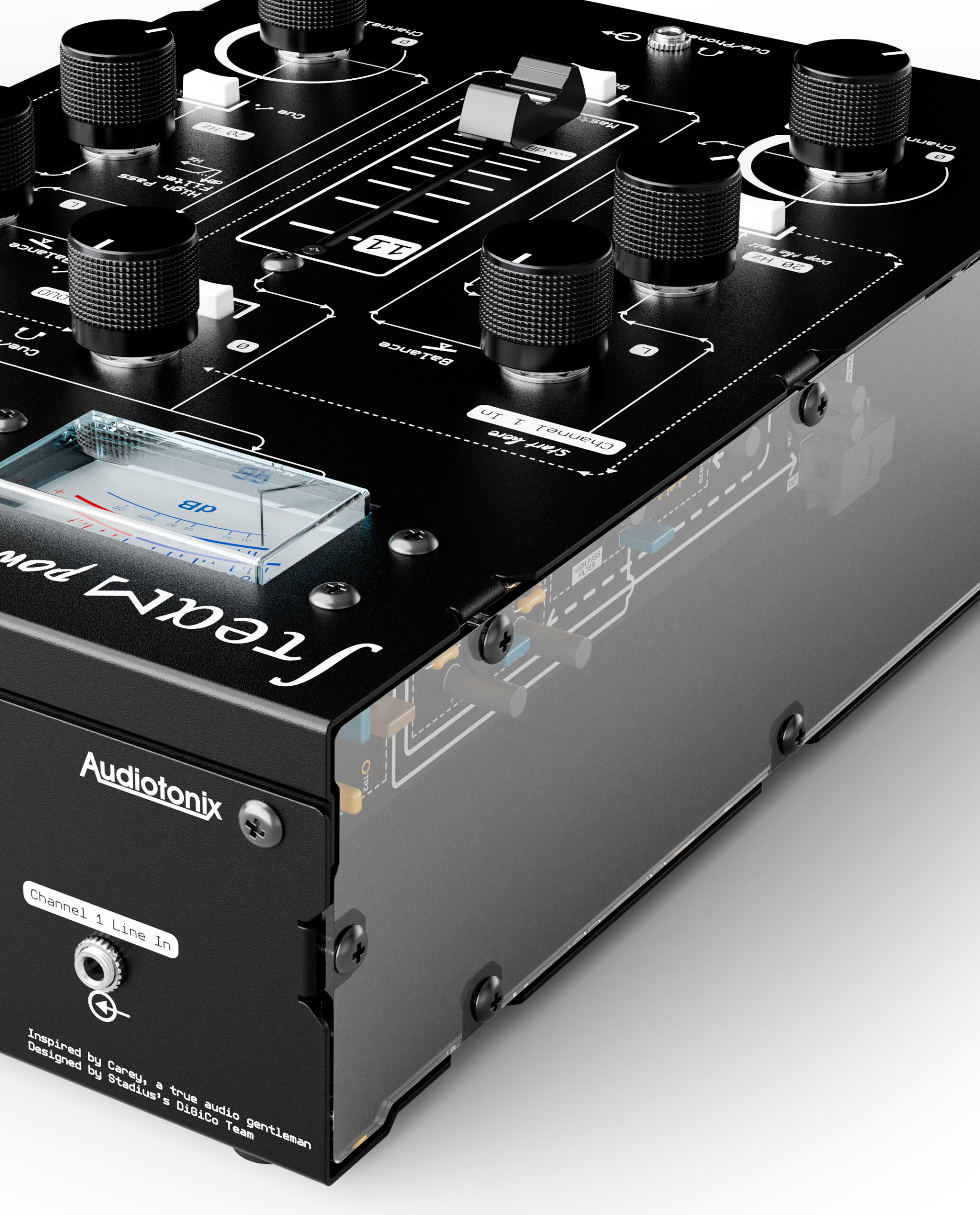 digico-steam-kit-table-de-mixage-dj-2-voies-usb image 4