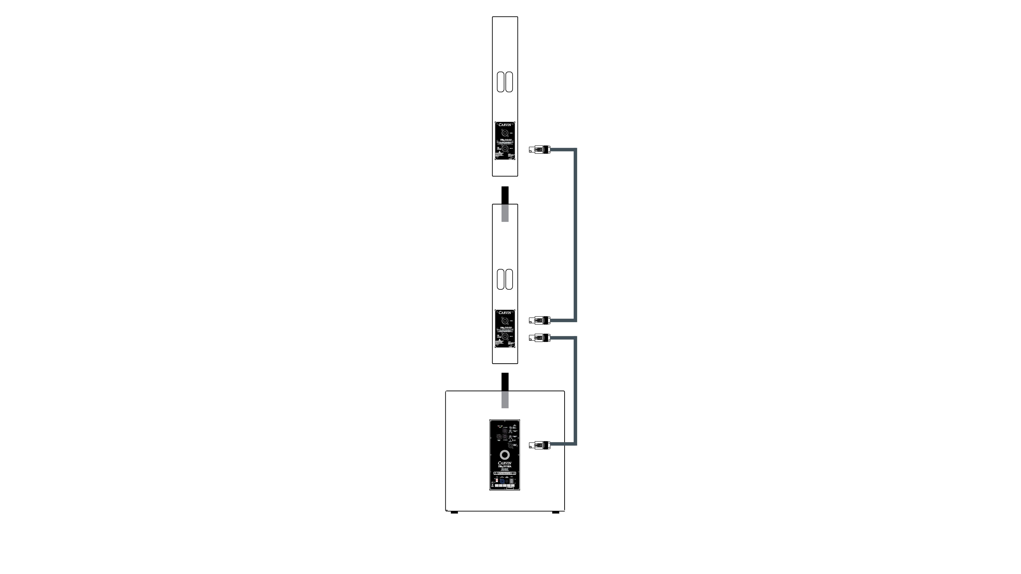 carvin-trx3900f-enceinte-colonne-passive-paire-8-ohm image 8
