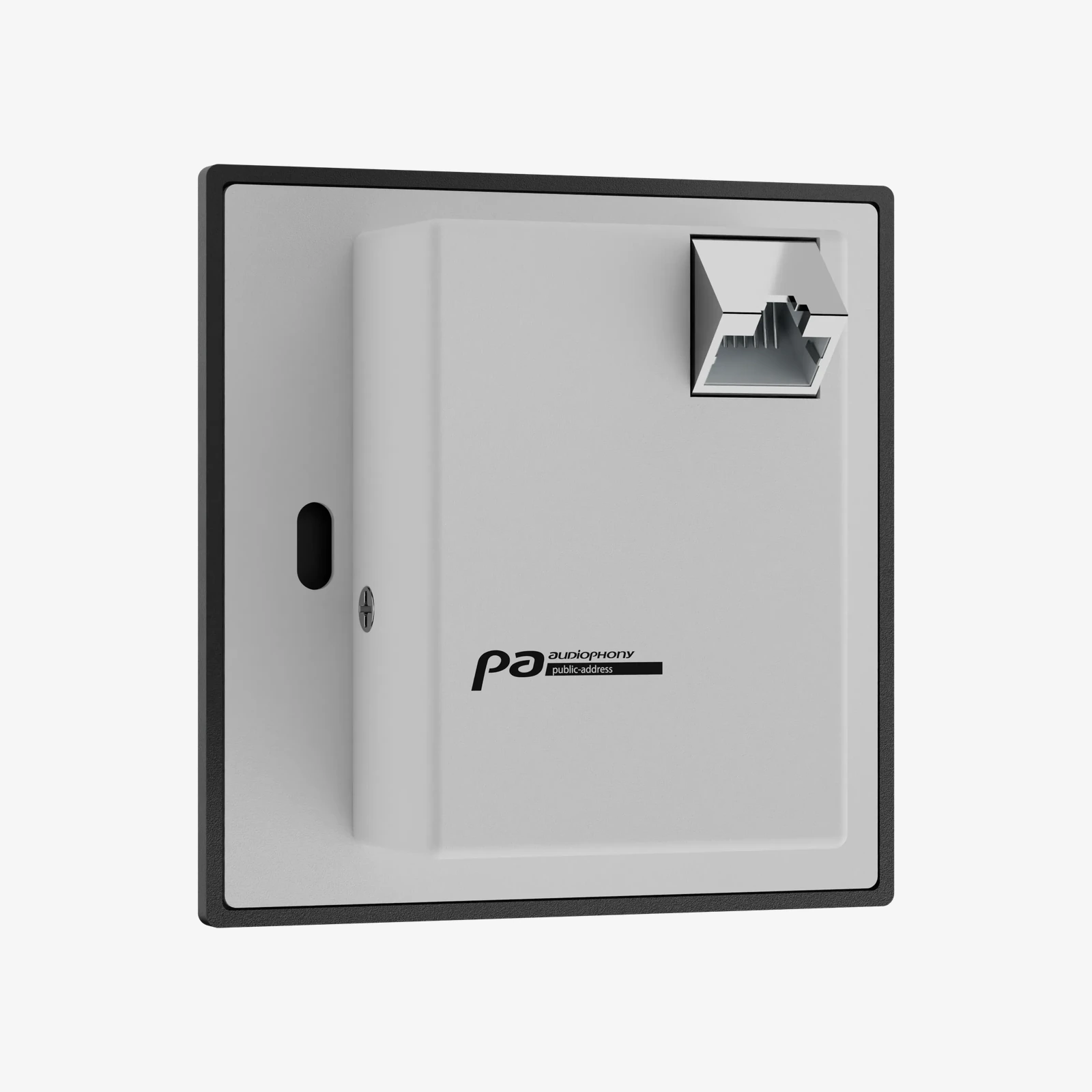 audiophony-ami-amictl1b-contr-leur-mural-poe-noir-programmable image 2