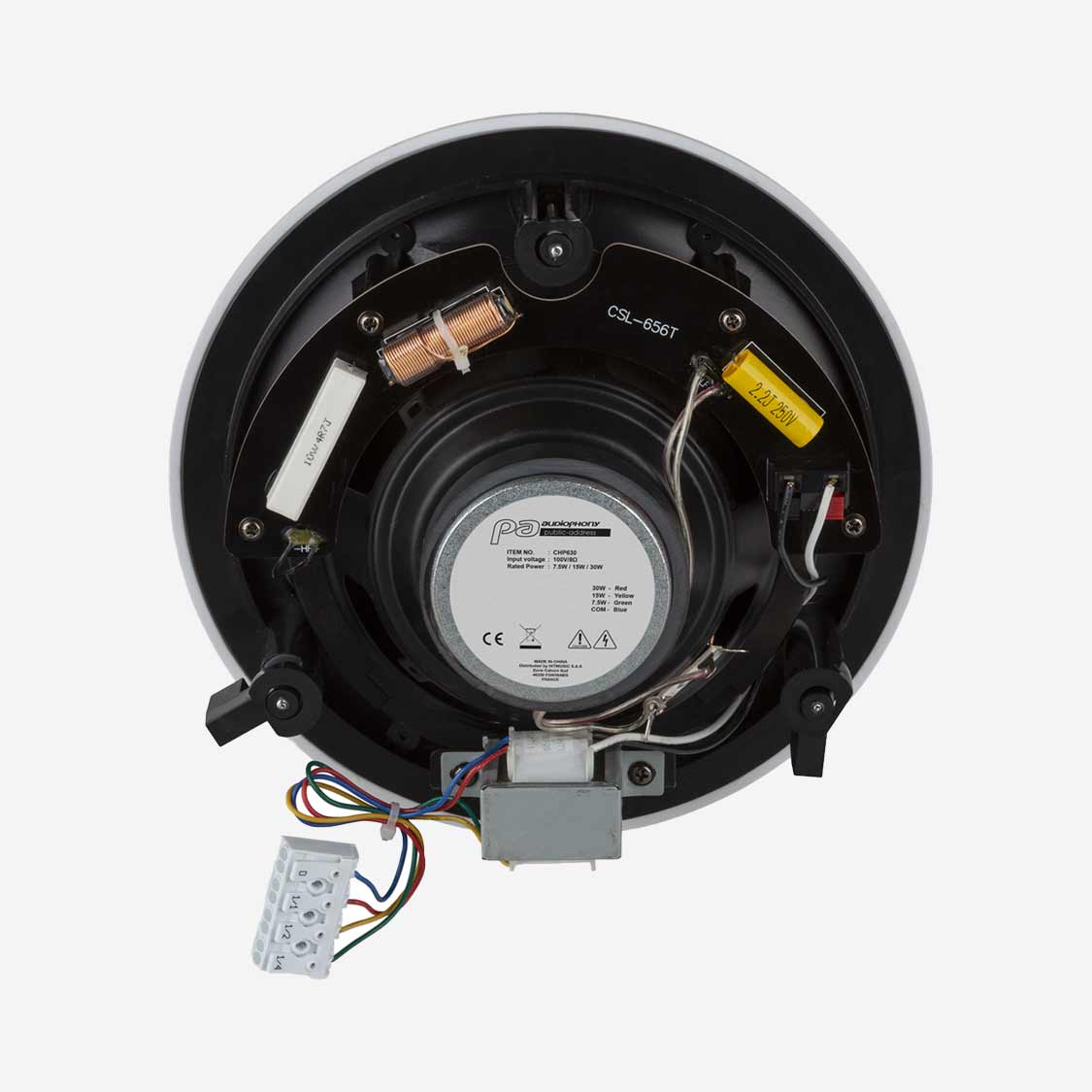 audiophony-chp630-plafonnier-encastrable-6-5-100v-hifi image 3