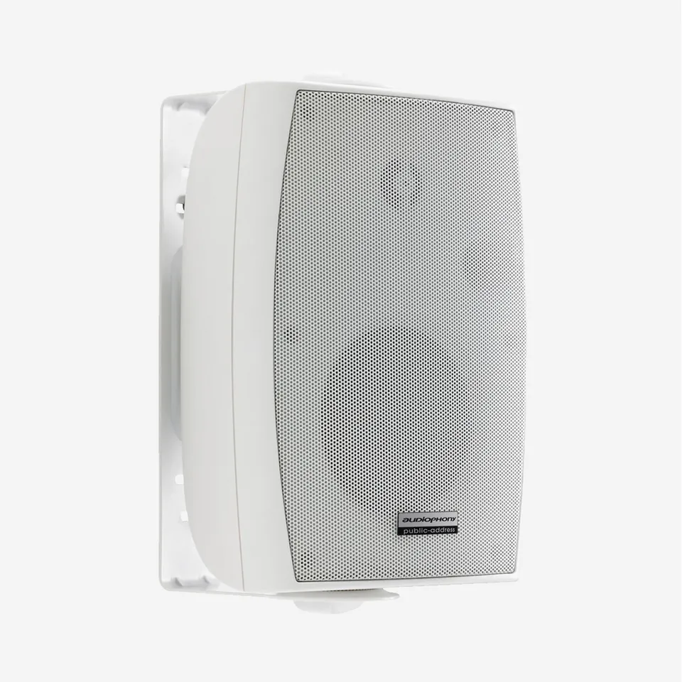 audiophony-murales-ehp410w-enceinte-murale-blanche-100v image 1