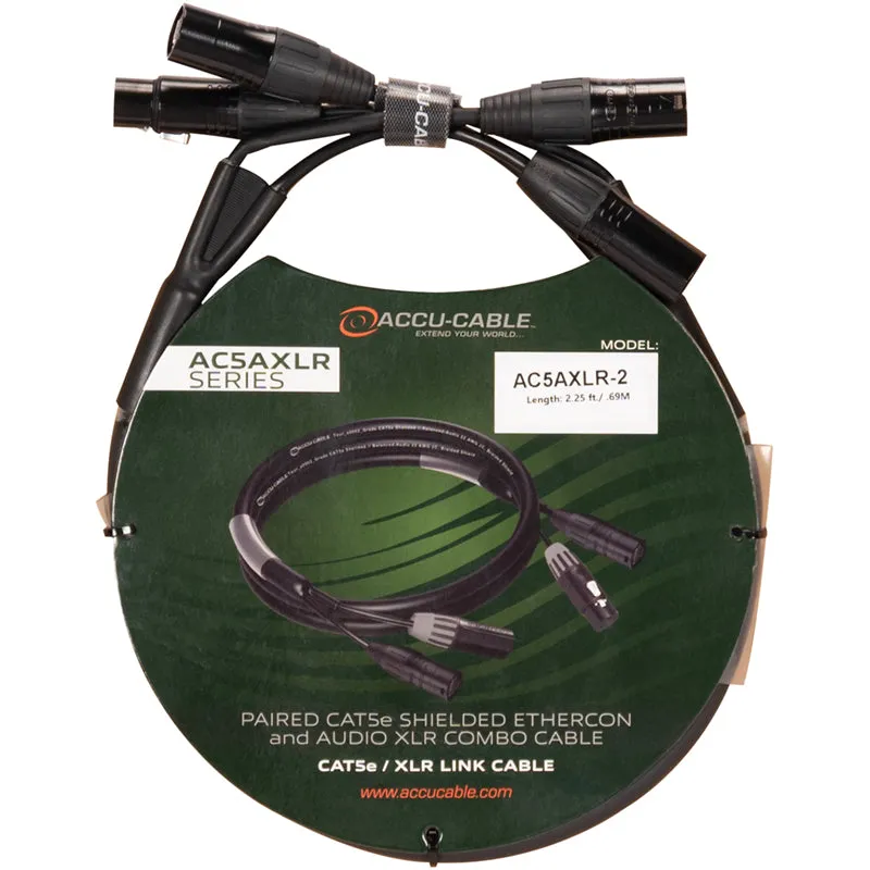 avante-audio-cables-ac5axlr-2-c-ble-combo-0-5-m-cat5-xlr image 1