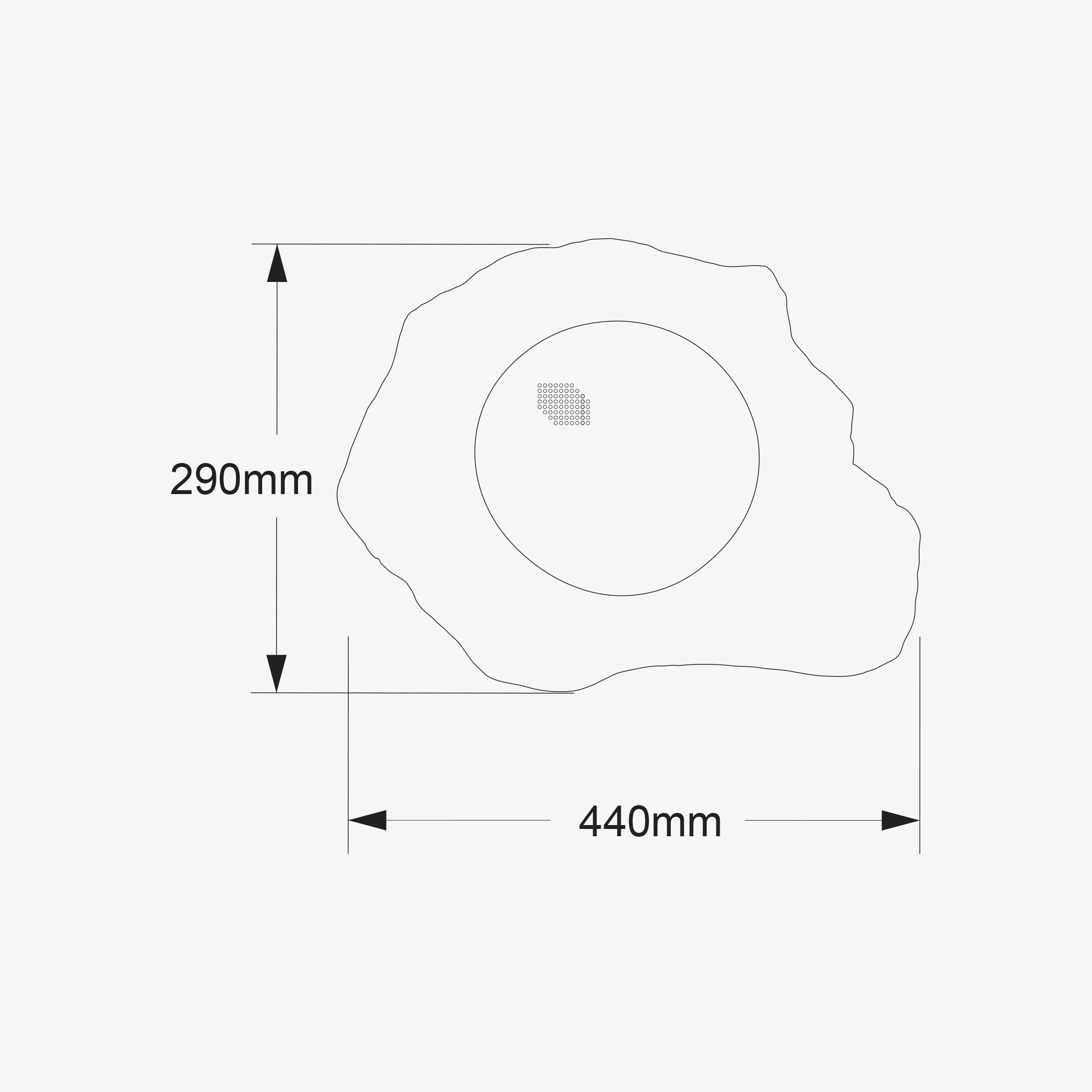 audiophony-stone60-enceinte-rocher-jardin-fibre-verre image 3