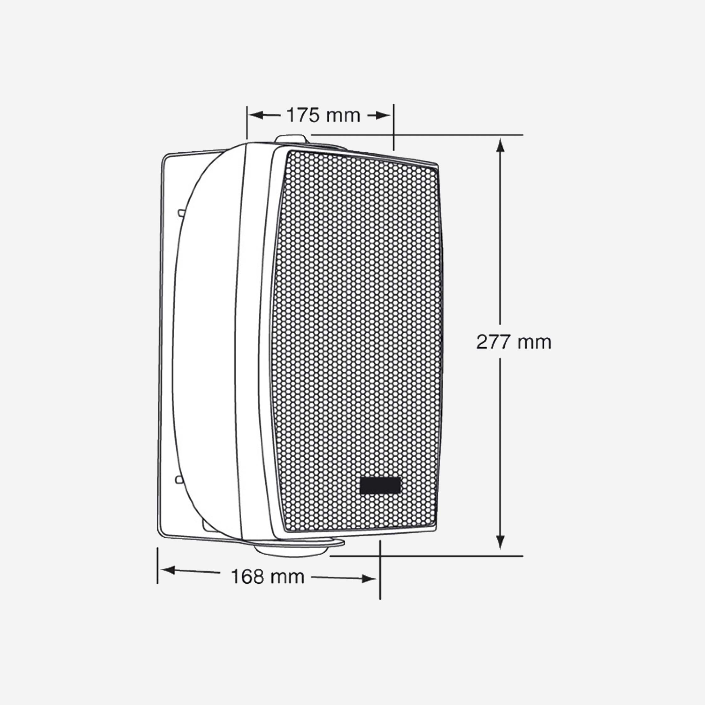 audiophony-murales-ehp410b-enceinte-murale-100v-noire image 2