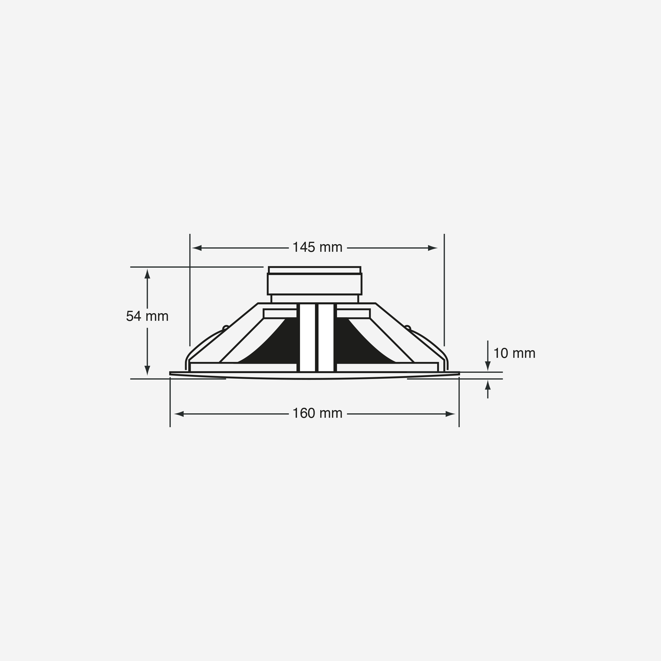 audiophony-plafonniers-chp506-haut-parleur-plafond-100v-encastrable image 4