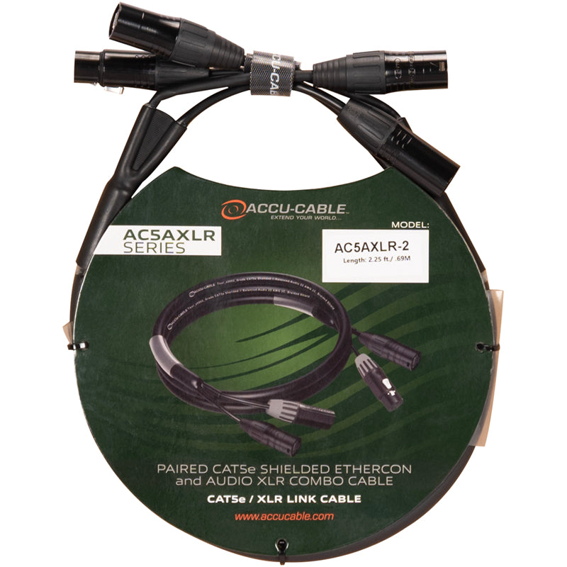 avante-audio-cables-ac5axlr-2-c-ble-combo-0-5-m-cat5-xlr image 1