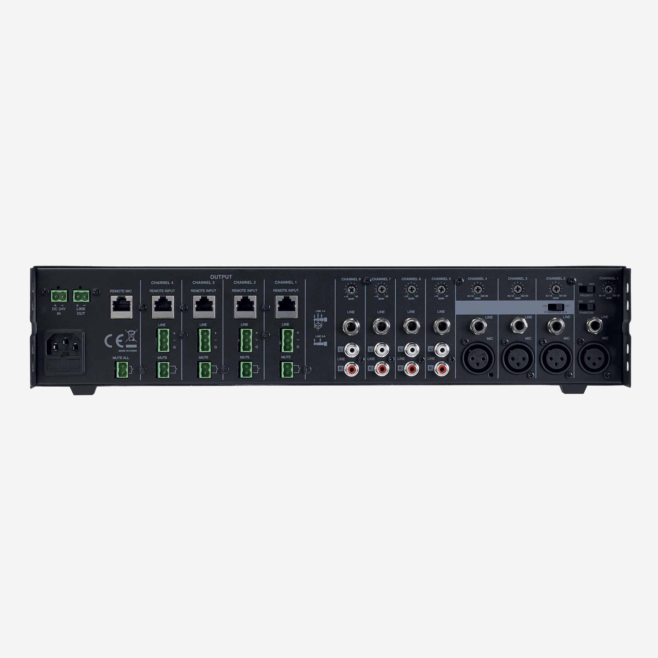 audiophony-prezone444-mkii-mixeur-matrice-4-zones-8-entr-es image 2