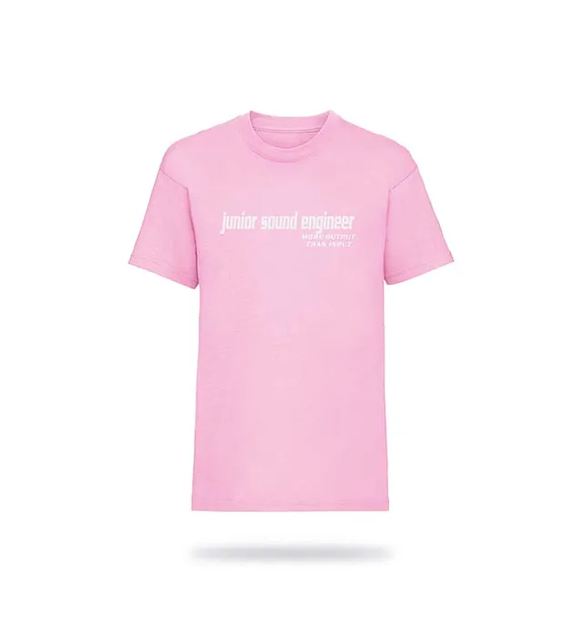 digico-girls-t-shirt-more-output-t-shirt-fille-rose image 1