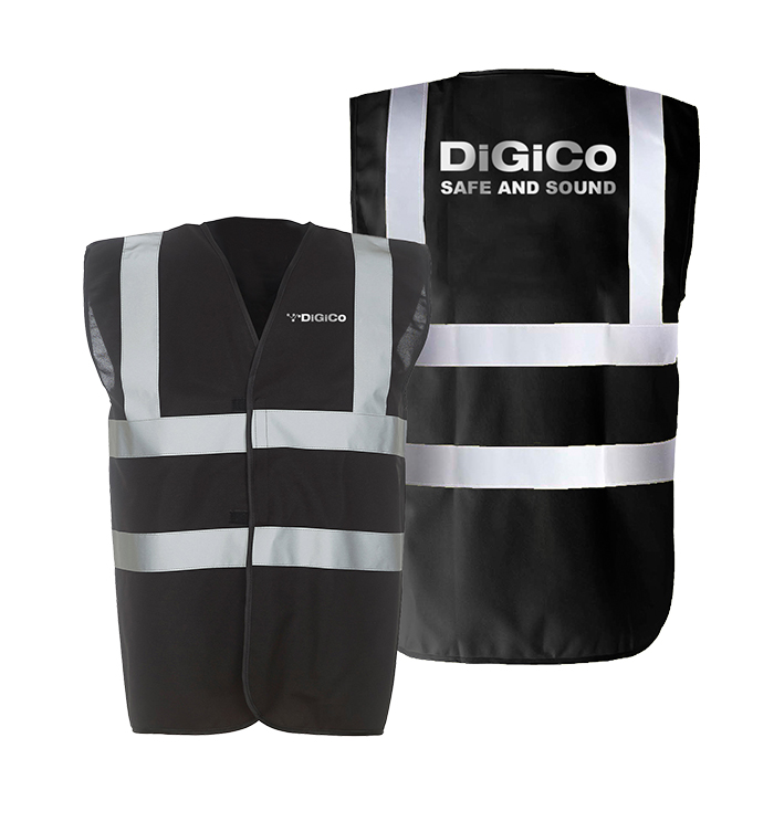 digico-safe-and-sound-gilet-haute-visibilit-noir-classe-2 image 3