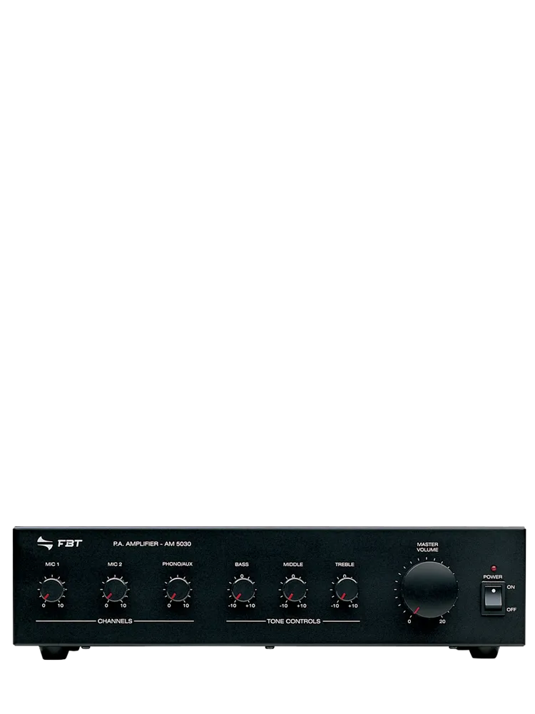 fbt-ax-am-5040-amplificateur-sono-100v-30w-rack image 1