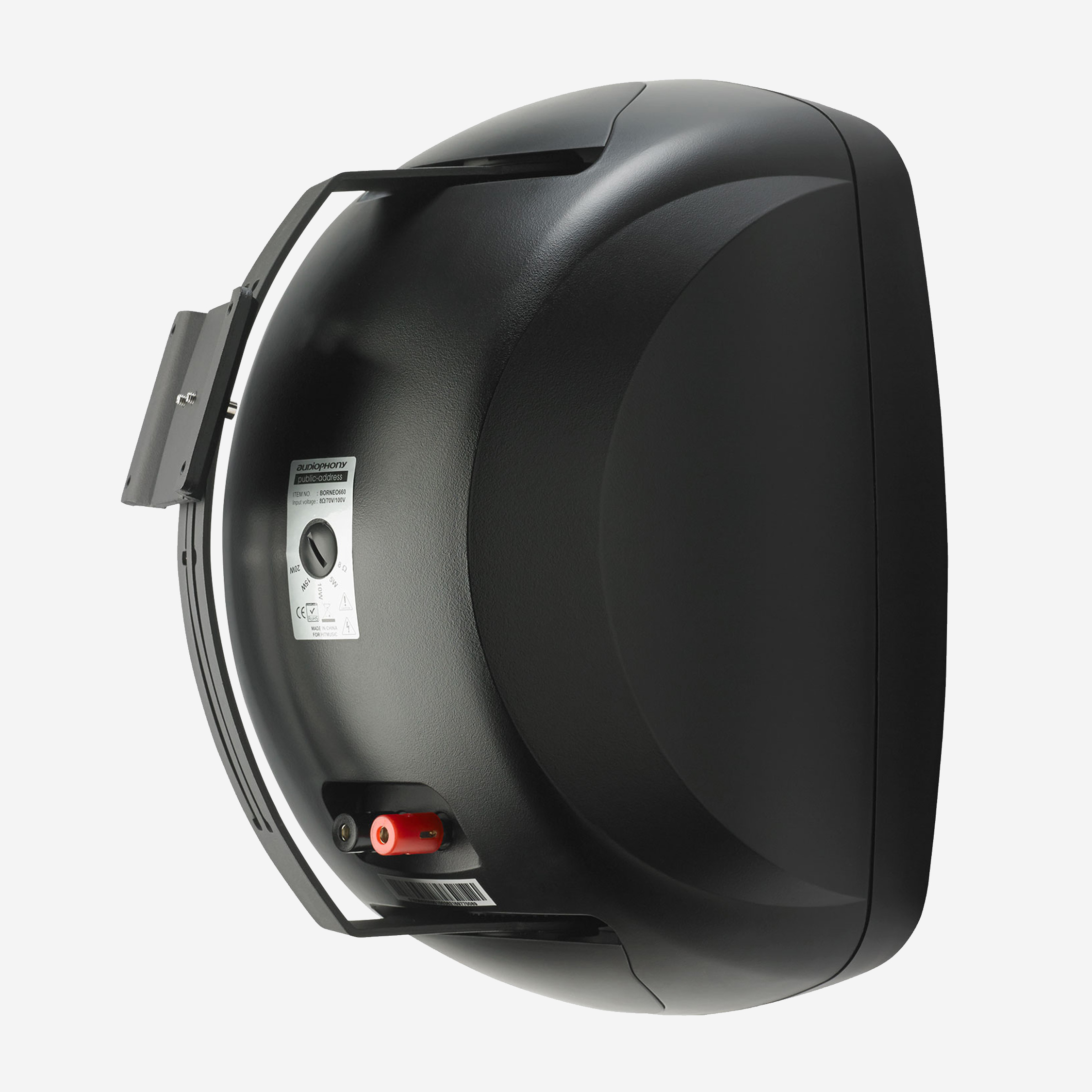audiophony-borneo-borneo660b-enceinte-murale-noire-ext-rieur-hifi image 2