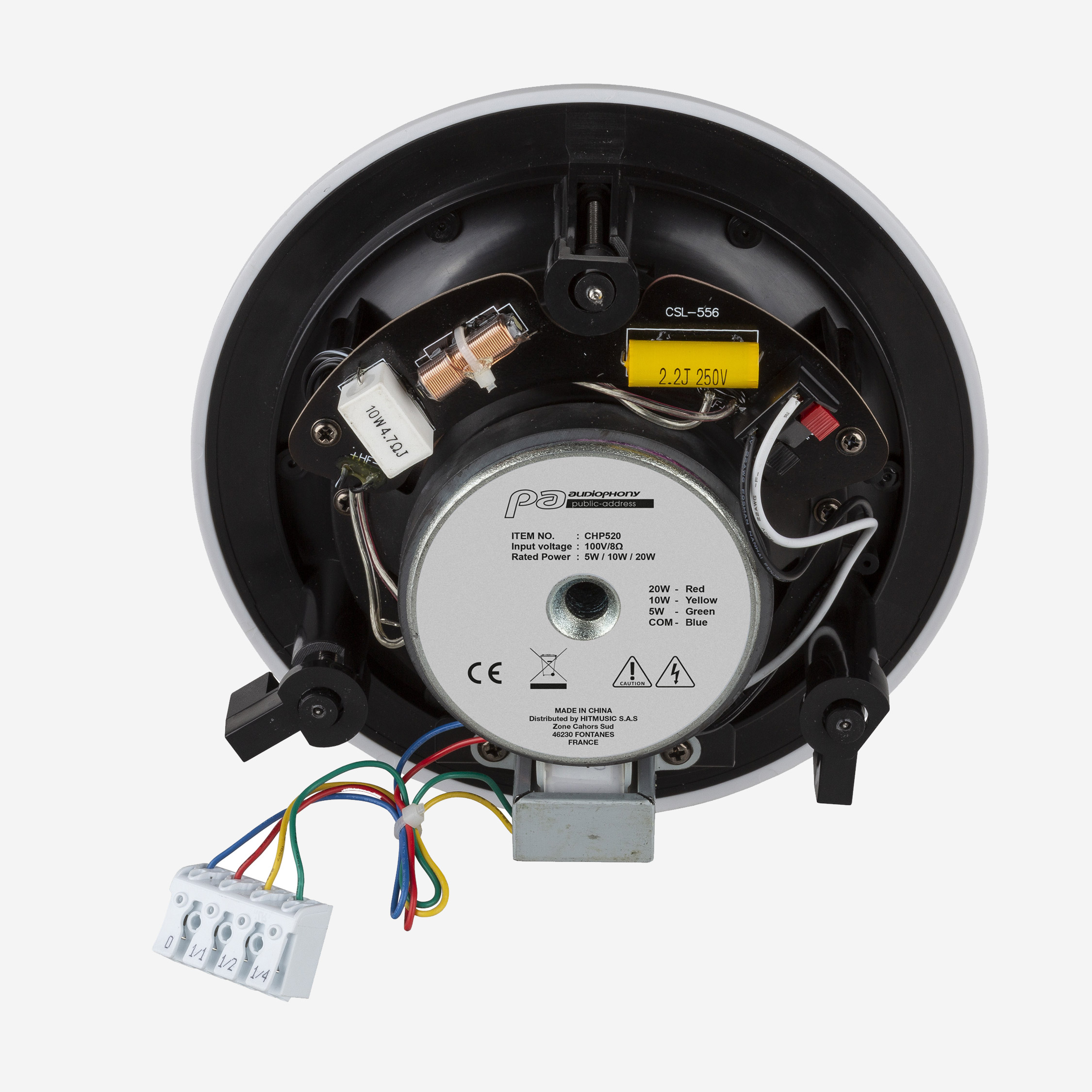 audiophony-chp520-plafonnier-coaxial-2-voies image 2