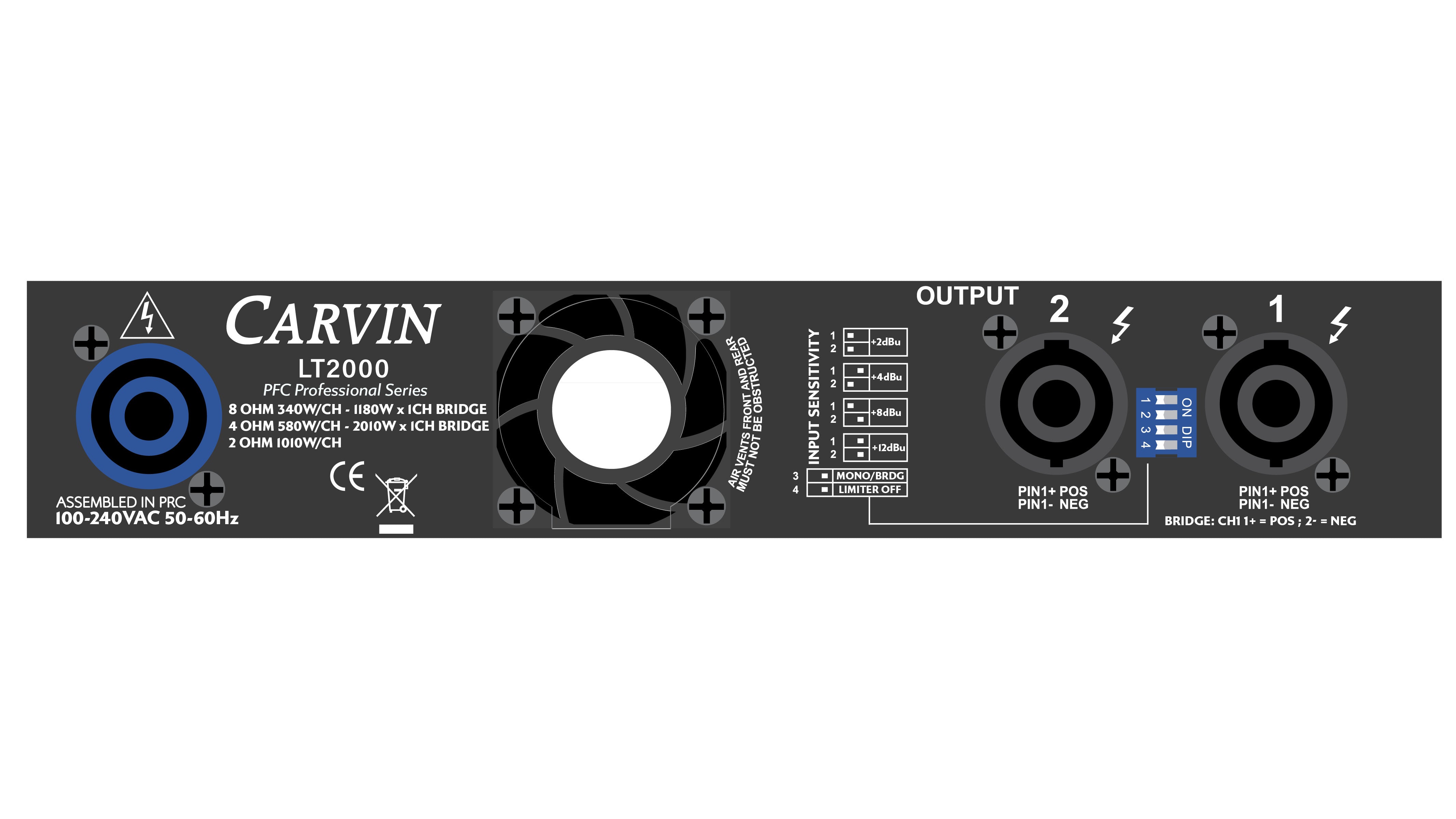 carvin-lt2000-amplificateur-de-puissance-2-canaux-2010w-1u image 3