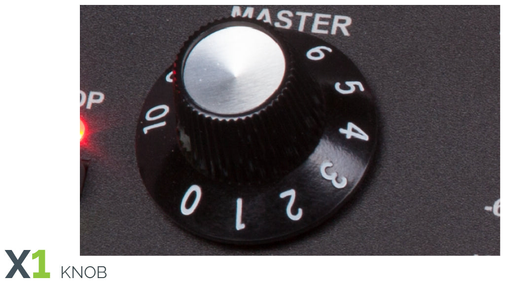 carvin-x1-x1knob-bouton-gradu-pour-x1-et-x100b image 1
