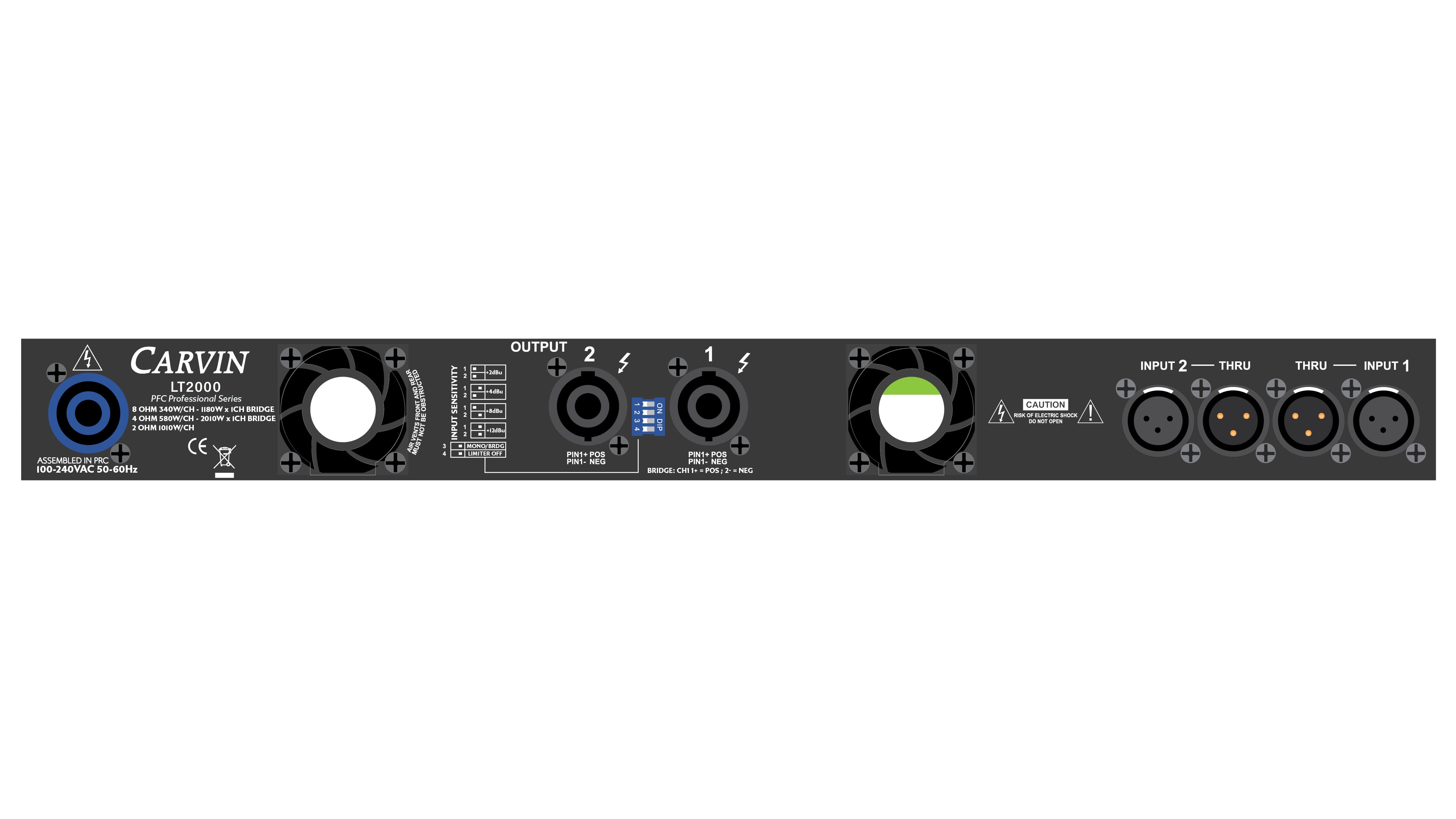 carvin-lt2000-amplificateur-de-puissance-2-canaux-2010w-1u image 2