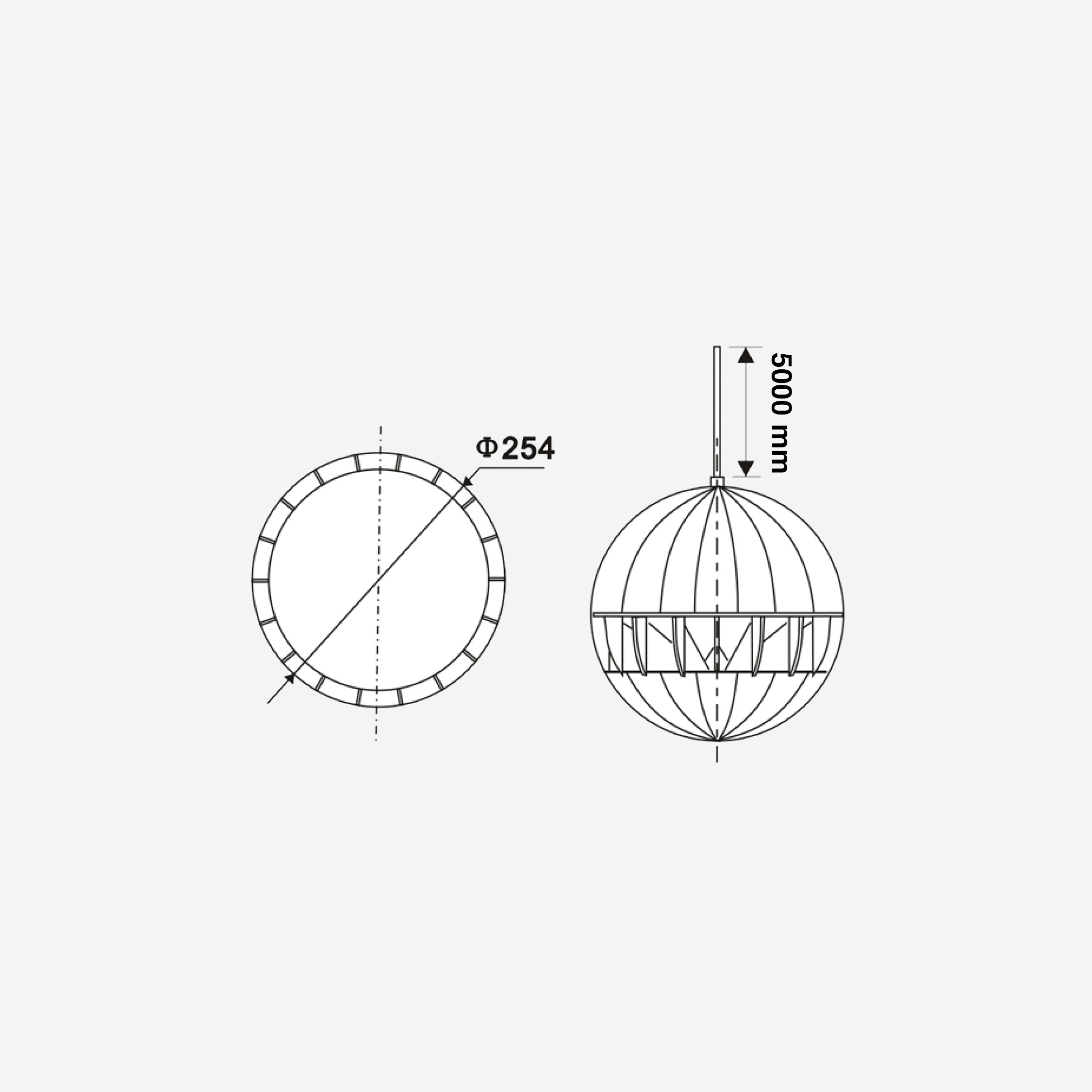 audiophony-shp820w-enceinte-suspendue-360-blanche-100v image 5