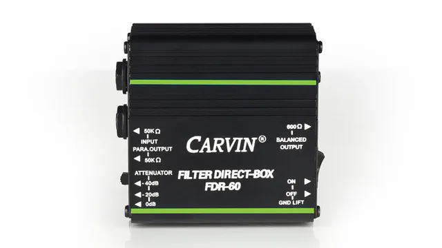 carvin-fdr60-bo-te-de-direct-di-box-xlr-basse-guitare image 1