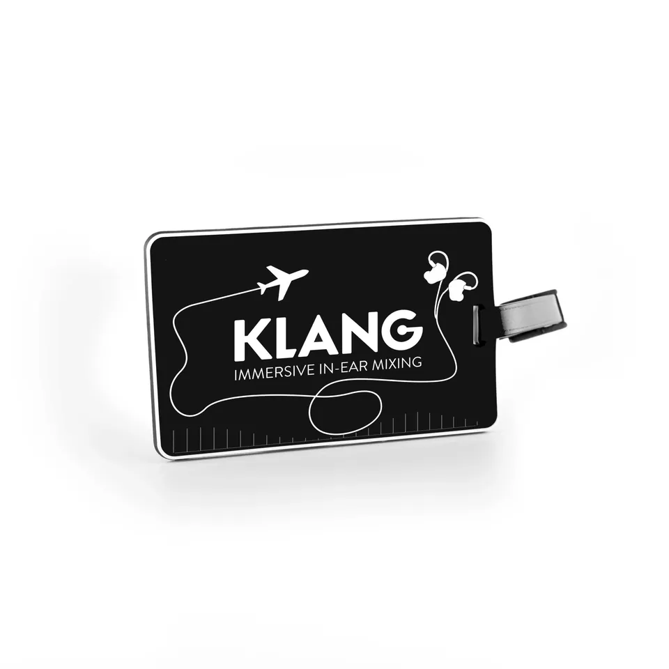 klang-tiquette-bagage-pvc-noir-logo-blanc image 1