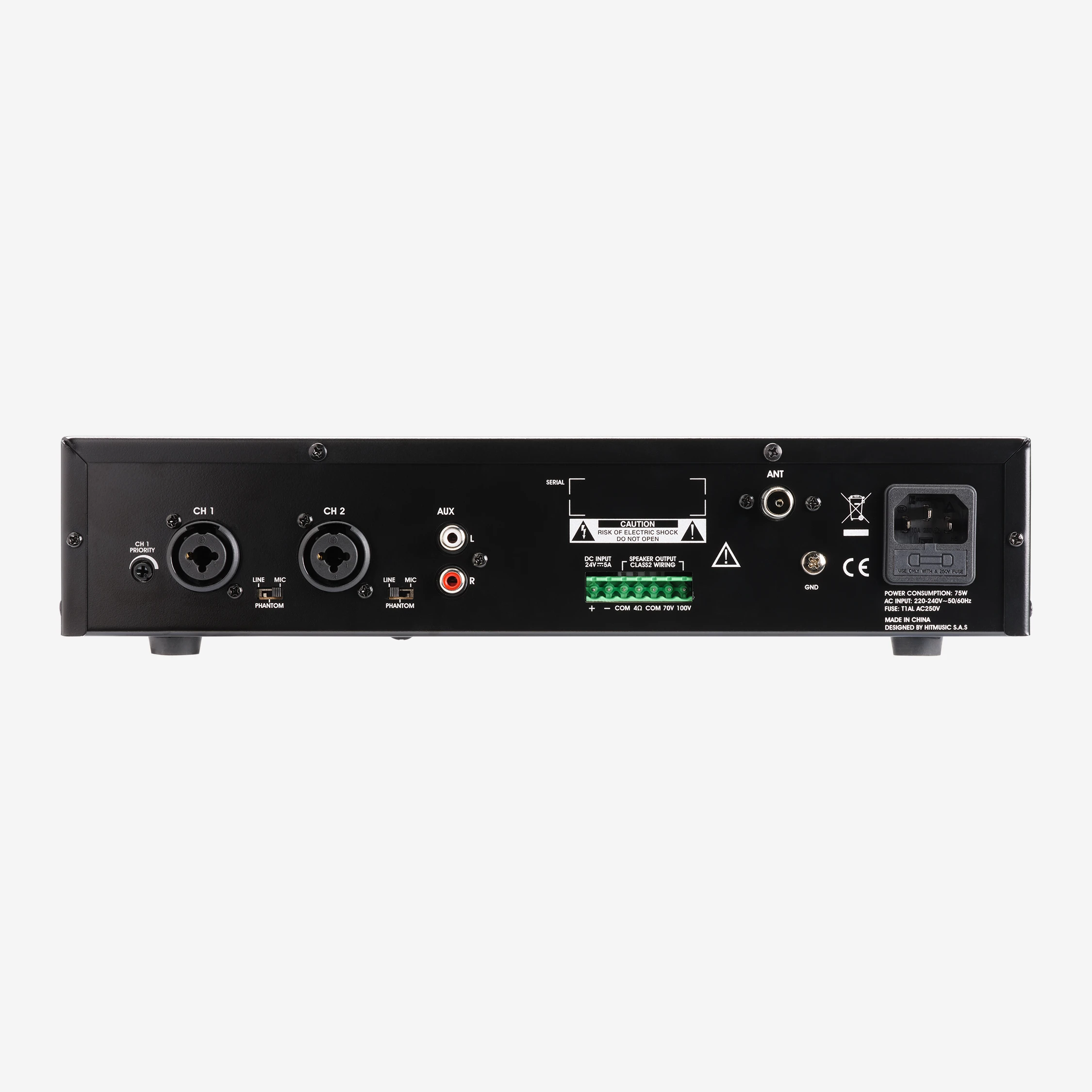 audiophony-combo60evo-mixer-ampli-60w-bluetooth-dab image 2